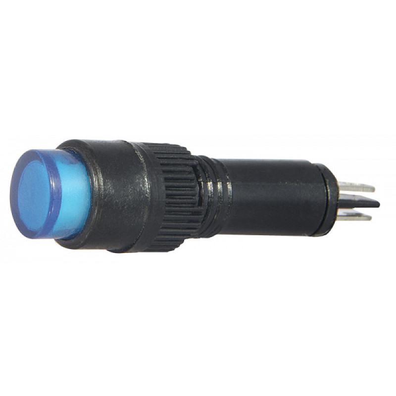 Лампа сигнальна 22мм синій LED 220V АC [A0140030167] AD22E-8DS АСКО