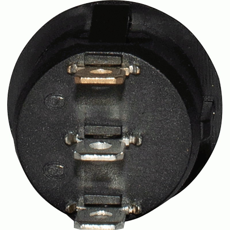 Переключатель 1 клавиша 1NO 23мм с подсветкой красный неон 220V [s2040001] e.switch.key.01 E.NEXT
