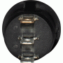 Переключатель 1 клавиша 1NO 23мм с подсветкой красный неон 220V [s2040001] e.switch.key.01 E.NEXT