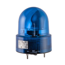 Проблесковый маячок вращающийся ⌀120мм 24V AC/DC LED синий с зуммером 50-90 дБ [XVR12B06S] Harmony XVR Schneider Electric