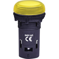 Лампа сигнальная 22мм желтый LED 240V [4771232] ECLI-240A-Y ETI