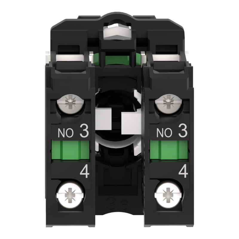 Переключатель "I-O-II" 2NO 22мм без подсветки черный 3 положения [XB5AJ53] Harmony XB5 Schneider Electric