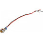 Лампа сигнальная 8мм желтый LED 220V AC металл [A0140030215] AС22C-8 АСКО