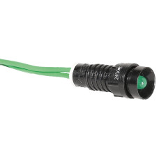 Лампа сигнальная 5мм зеленый LED 24V AC [4770801] LS LED 5 G 24 ETI
