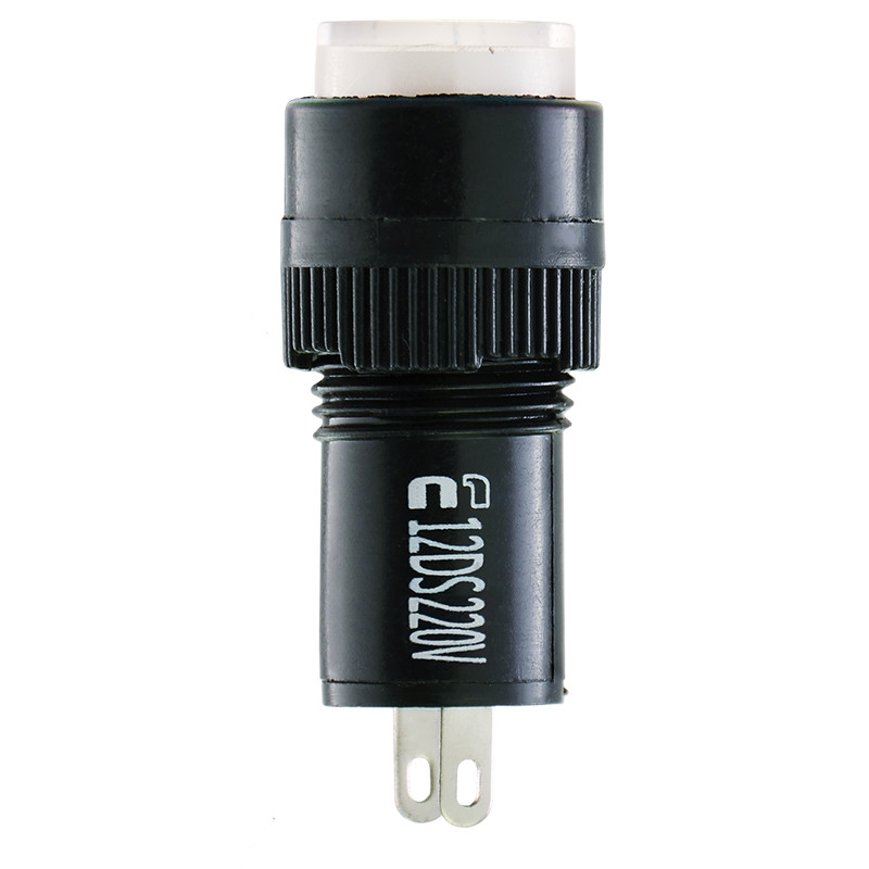 Лампа сигнальная 22мм белый LED 220V АC [A0140030194] AD22E-12DS АСКО