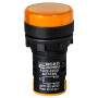 Лампа сигнальная 22мм желтый LED 110V АC [A0140030084] AD22-22DS АСКО