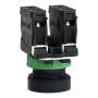 Кнопка управления 1NO+1NC 22мм без подсветки красная [XB5AA45] Harmony XB5 Schneider Electric