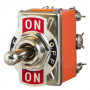 Тумблер "ON-OFF-ON" 4NO 10А 250V 3 положения 6 контактов [A0140060006] 1322 АСКО