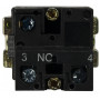 Кнопка керування 1NO 22мм з підсвічуванням зелений неон 220V [A0140010021] XB2-BW3371 АСКО