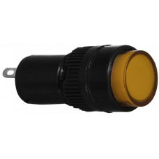 Лампа сигнальная 22мм желтый LED 220V АC [A0140030177] AD22E-10DS АСКО