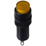 Лампа сигнальная 22мм желтый LED 220V АC [A0140030177] AD22E-10DS АСКО
