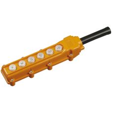Тельферный пост 6-положений 6NO одна скорость IP54 [BPU10-6] ПКТ-63 УЕК