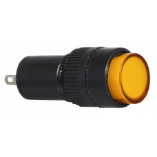 Лампа сигнальная 22мм желтый LED 220V АC [A0140030192] AD22E-12DS АСКО