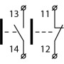 Пост двомісний "Старт-Стоп" 2.5А(220V) 1NO+1NC IP54 [A0140020060] XAL-D211H29 АСКО