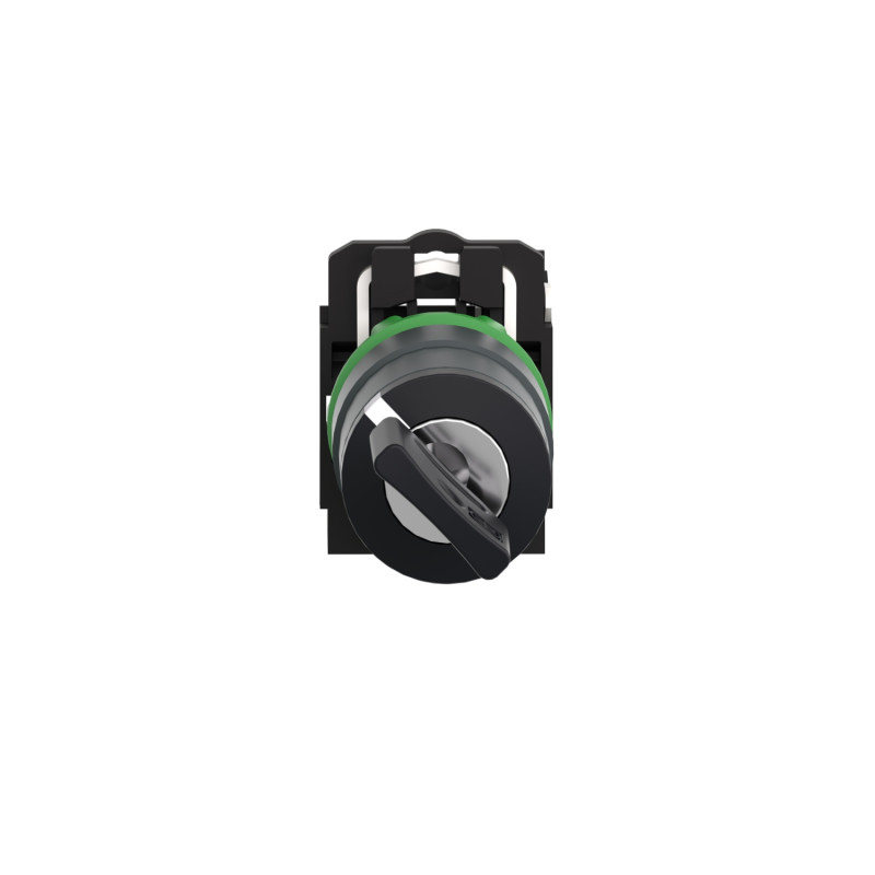 Переключатель "I-O" 1NO 22мм без подсветки черный с ключом [XB5AG61] Harmony XB5 Schneider Electric