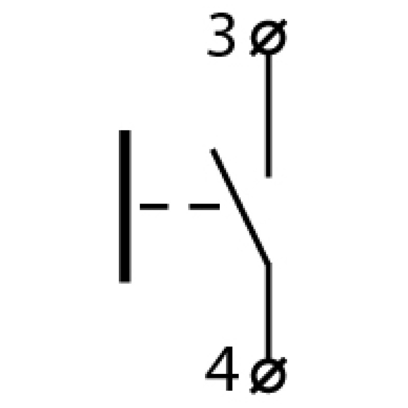 Пост одномісний "Старт" 2.5А(220V) 1NO IP54 [A0140020041] XAL-B102 АСКО