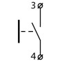 Пост одномісний "Старт" 2.5А(220V) 1NO IP54 [A0140020041] XAL-B102 АСКО