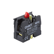 Контактный блок 1NC 4,5A 220V AC/DC для кнопок NP2 [576842] NP2-BE102 CHINT