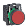 Кнопка управления 1NO+1NC 22мм без подсветки красная [XB5AA45] Harmony XB5 Schneider Electric