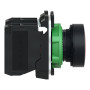 Кнопка управления 1NO+1NC 22мм без подсветки красная [XB5AA45] Harmony XB5 Schneider Electric