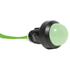 Лампа сигнальная 20мм зеленый LED 230V AC [4770816] LS LED 20 G 230 ETI