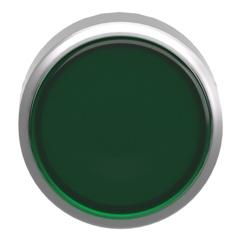 Головка для кнопки 22мм без подсветки зеленая [ZB4BA38] Harmony XB4 Schneider Electric