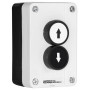 Пост двомісний "Вгору-Вниз" 2.5А(220V) 2NO IP54 [A0140020045] XAL-B222 АСКО