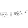 Микропереключатель 1NO+1NC 10А 250V IP54 пластмассовый ролик на длинной планке [A0050040016] D4MC-2000 АСКО