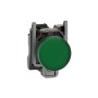 Лампа сигнальная 22мм 120V AC LED зеленый [XB4BVG3] Harmony XB4 Schneider Electric