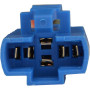 Разъем для кнопки серии TY(J) 22 (6-pin) AC/DC 250В [A0140010228] АСКО