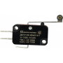 Мікроперемикач 1NO+1NC 15А 250V IP20 пластмасовий ролик на довгій планці [A0050040020] V-15-61C25 АСКО