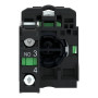 Кнопка управления 1NO 22мм с подсветкой белая с возвращением [XB5AA11] Harmony XB5 Schneider Electric