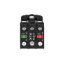 Кнопка управления 1NO+1NC 22мм с подсветкой синий LED 230V [XB5AW36M5] Harmony XB5 Schneider Electric
