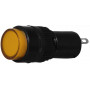 Лампа сигнальная 22мм желтый LED 220V АC [A0140030177] AD22E-10DS АСКО
