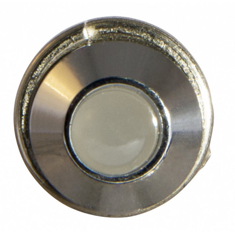 Лампа сигнальная 8мм белый LED 220V AC металл [A0140030092] AD22B-8 АСКО