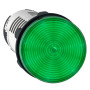 Лампа сигнальная 22мм 24V AC/DC LED зеленый [XB7EV03BP] Harmony XB7 Schneider Electric