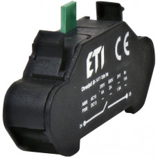 Контактный блок 1NO 6A 230V AC/DC пружинные клеммы для кнопок EG [4771639] ESL-NO ETI ETI
