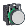 Кнопка управления 1NO 22мм с подсветкой белая с возвращением [XB5AA11] Harmony XB5 Schneider Electric