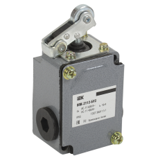 Выключатель концевой 1NO+1NC 10A 230V рычаг с роликом [KV-1-2112-1] ВКП-2112-БУ2 УЕК