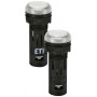 Лампа сигнальна 16мм матова білий LED 24V AC/DC [4771605] ECLI-16-024C-W ETI