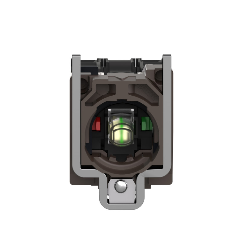 Кнопка с подсветкой 1NO+1NC LED белая 24V [ZB4BW0B15] Harmony XB4 Schneider Electric
