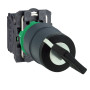 Переключатель "I-O" 1NO 22мм без подсветки черный с ключом [XB5AG61] Harmony XB5 Schneider Electric