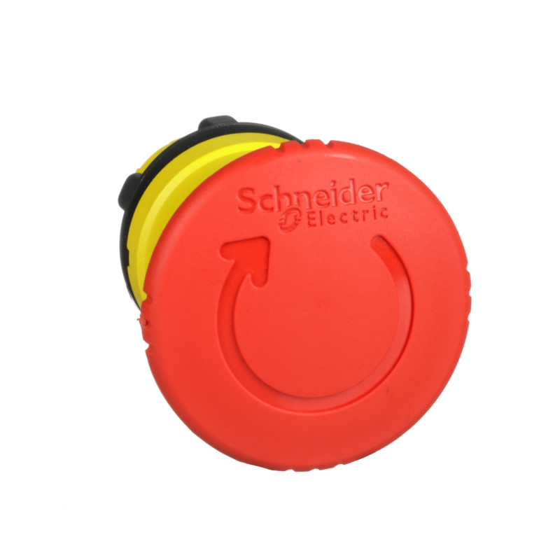 Головка "Аварийный стоп" 22мм без подсветки красная Ø40мм [ZB4BS844] Harmony XB4 Schneider Electric