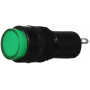 Лампа сигнальна 22мм зелений LED 220V АC [A0140030179] AD22E-10DS АСКО