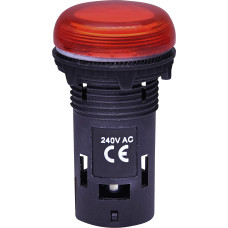 Лампа сигнальная 22мм красный LED 240V [4771230] ECLI-240A-R ETI