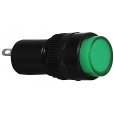 Лампа сигнальная 22мм зеленый LED 220V АC [A0140030179] AD22E-10DS АСКО
