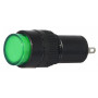 Лампа сигнальна 22мм зелений LED 220V АC [A0140030190] AD22E-12DS АСКО