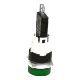 Лампа сигнальна 16мм 12-24V AC/DC LED зелений [XB6AV3BB] Harmony XB6 Schneider Electric