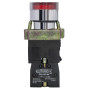 Кнопка управления 1NC 22мм с подсветкой красный неон 220V [A0140010022] XB2-BW3471(72) АСКО