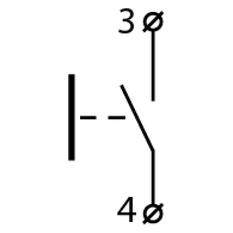 Пост одномісний "Старт" 2.5А(220V) 1NO IP54 [A0140020001] XAL-B103 АСКО